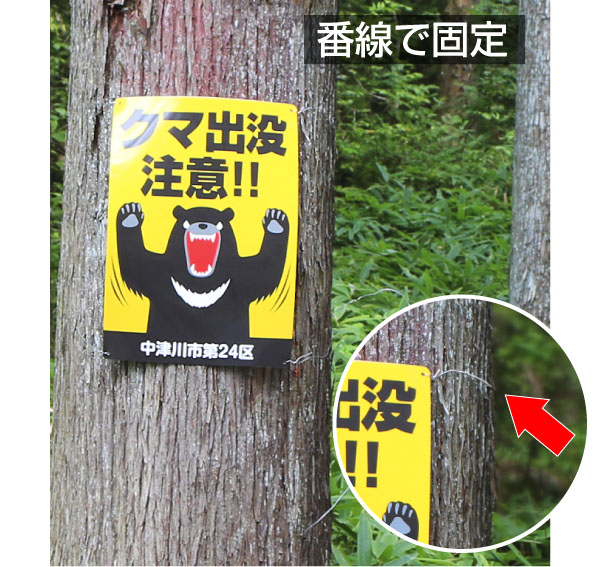 画像8: イノシシ出没注意【看板】 (8)